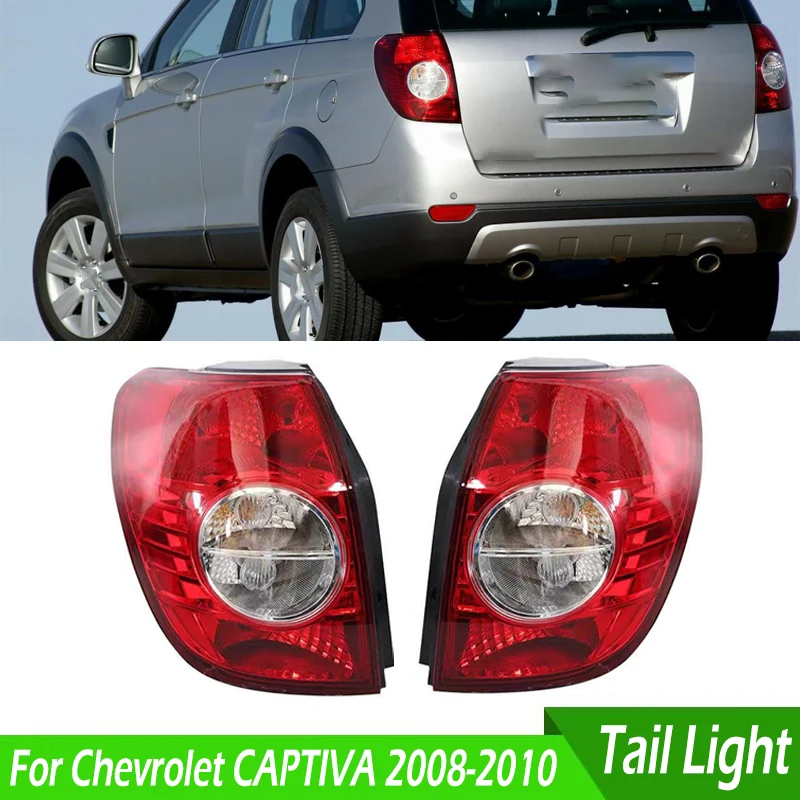 

Car Rear Bumper Taillight Assembly For Chevrolet CAPTIVA 2008 2009 2010 Brake Stop Light Tail Lamp With Bulbs Car Accessories