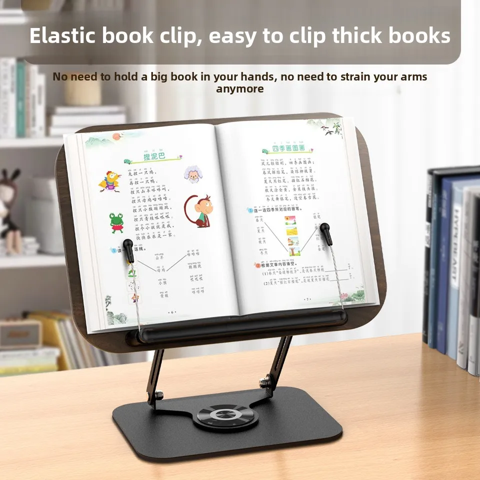 Rotating Reading Stand Notebook Stand Foldable Notebook Reading Universal Desktop Stand