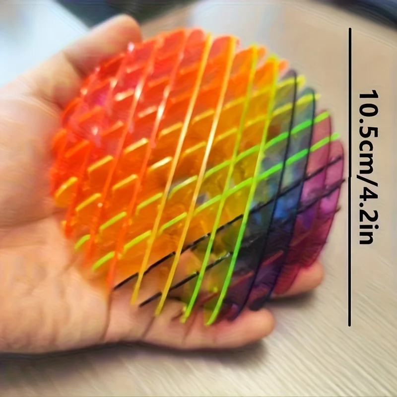 لعبة ريلاكس فيدجيت - لعبة بلاستيكية متينة لتخفيف القلق للاسترخاء والقلق للبالغين، مادة مرنة، ملصق تابا اسفنجي، إسفنجي لطيف