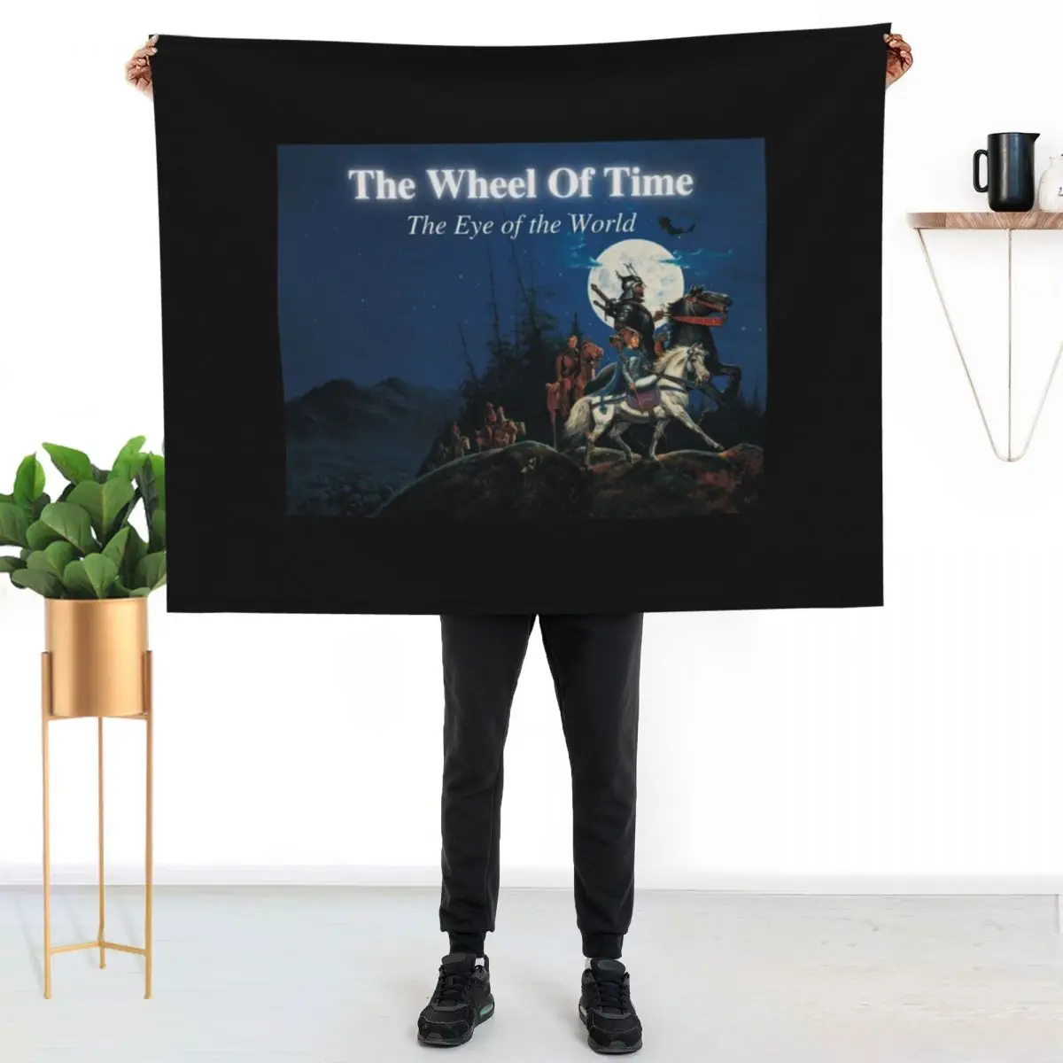 The Wheel Of Time - The Eye of the World Throw Blanket Nap anime Luxury Designer Sofa Throw Soft Blankets