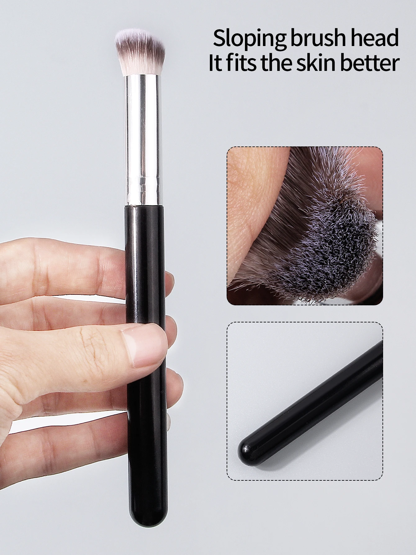 7PCS Makeup Brush set: Eyeshadow brush, eyeliner Brush, Concealer brush, multi-functional facial makeup brush tools