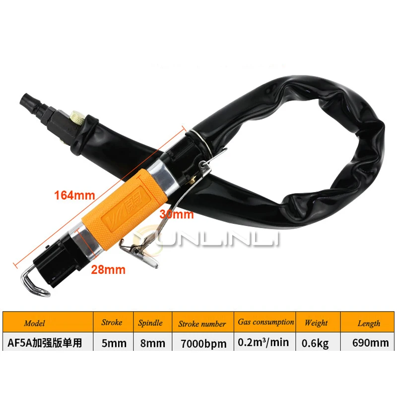 Pneumatic File Industrial Cutting Tools Reciprocating Saw Sickle Dual-purpose Trimming Air Saw Polishing Machine BM-AF5
