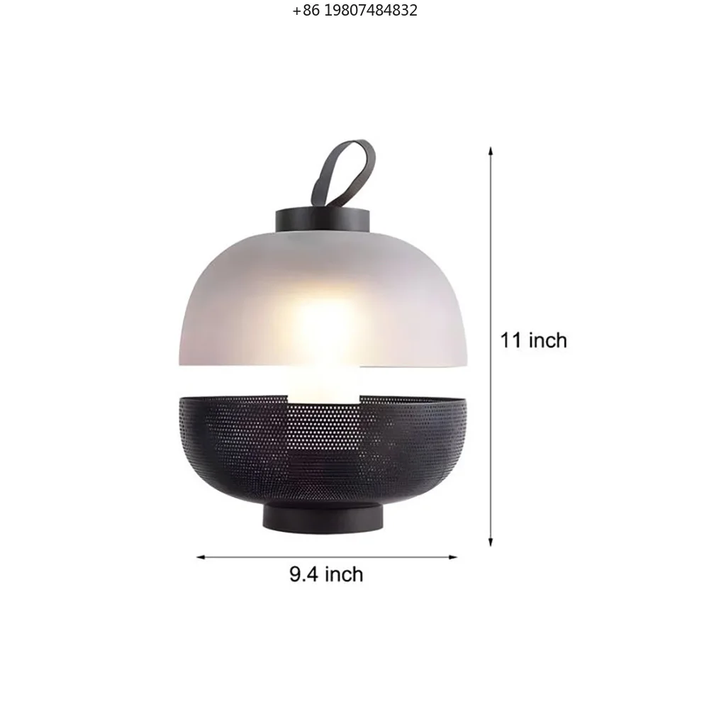 Nordic Frosted Glass Table Lamp, LED Dimmable, Hot Sale Home Decor for Bedroom Bedside Aliexpress