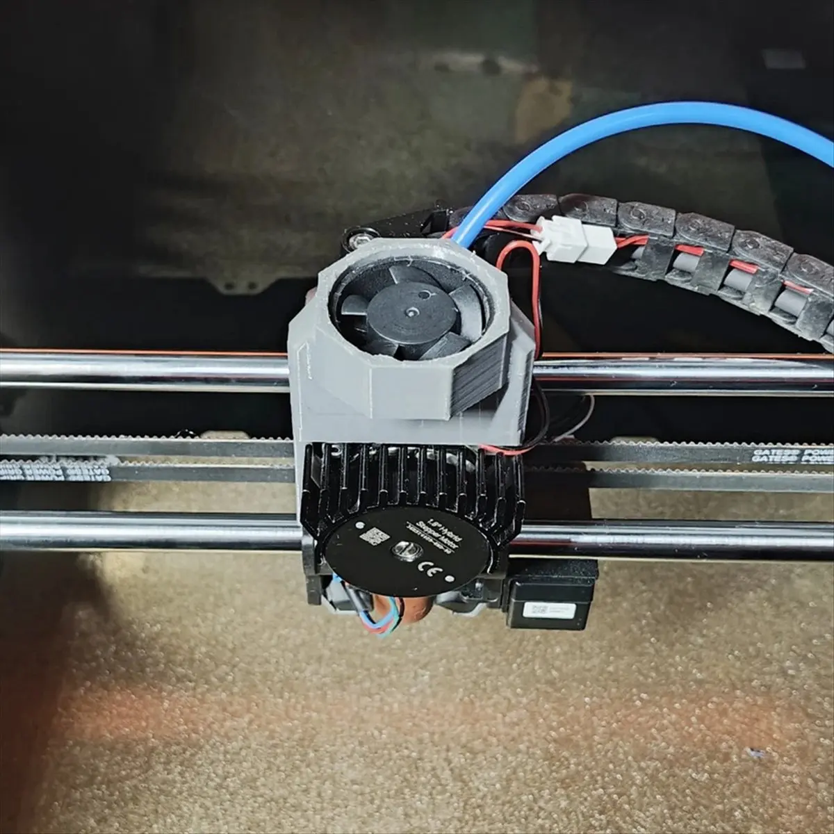 

BOFF For Creality K1 MAX Extruder Cooling Fan DC 24V 30mm Diameter Cooling Round Fan for Creality K1 MAX Extruder Motor