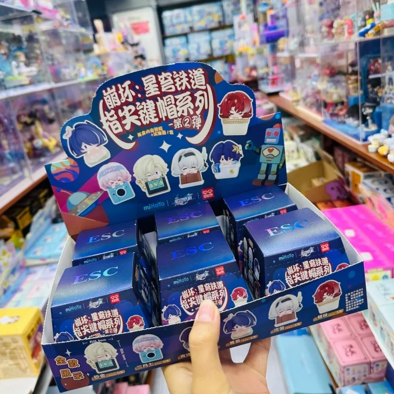 Original spot Keycap Honkai Star Rail Stackable V2 Sereis Blind Box Mini Cute Toy Ornament Toy Birthday Gift Surprise Decoration