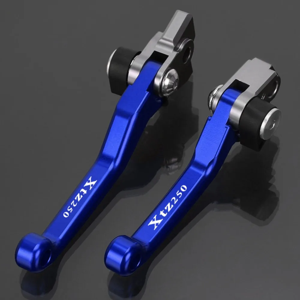 

For YAMAHA XTZ250 XTZ 250 2006-2017 2016 2015 Off-Road Pit Dirt Bike Motocross Aluminum Folding Pivot Brake Clutch Levers Handle