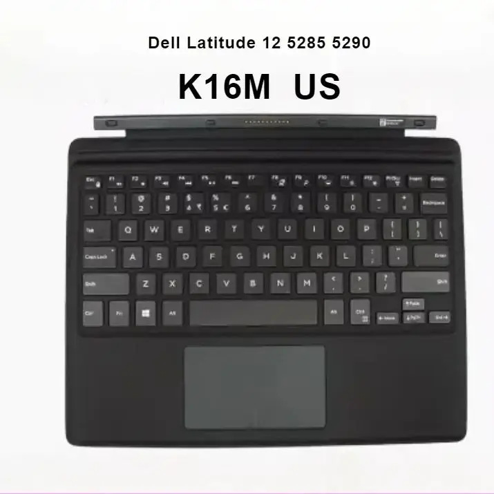 

For Dell Latitude 12 5285 5290 2 in 1 Travel Keyboard K16M K16M001 0Y0GJ US English 90%New