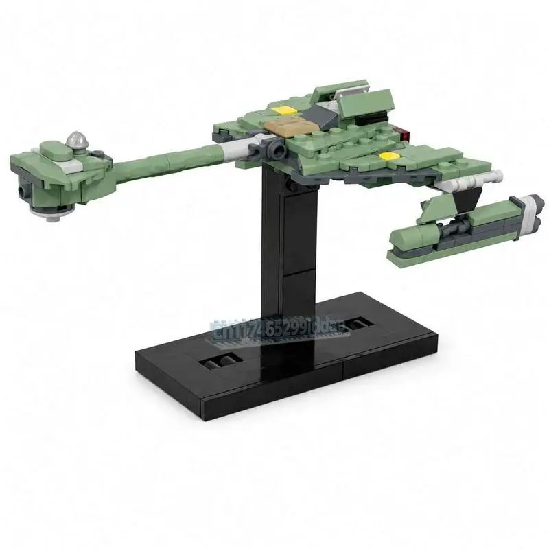 211PCS K't'inga Class Spacecraft Model Custom Puzzle Building Blocks DIY Creative Assembly Space Ship Science Fiction Toy Gift
