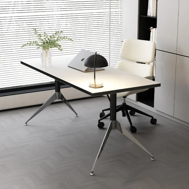 

Luxury Italian Office Desks Boss Simplicity Modern Design Office Desks Single Commercial Mesa Escritorios De Ordenador Furniture