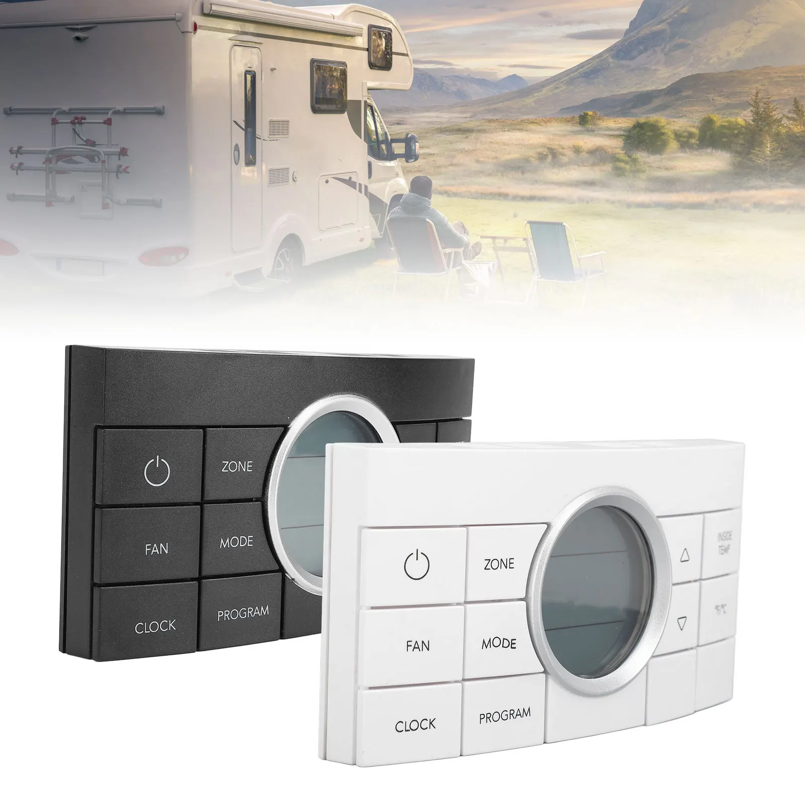 

Термостат для автофургона 3314082.011, многозонное управление комфортом, 10 кнопок для кондиционера 579, 595, 6308, 520, 5305, 6218XX, 6318XX, 6403XX