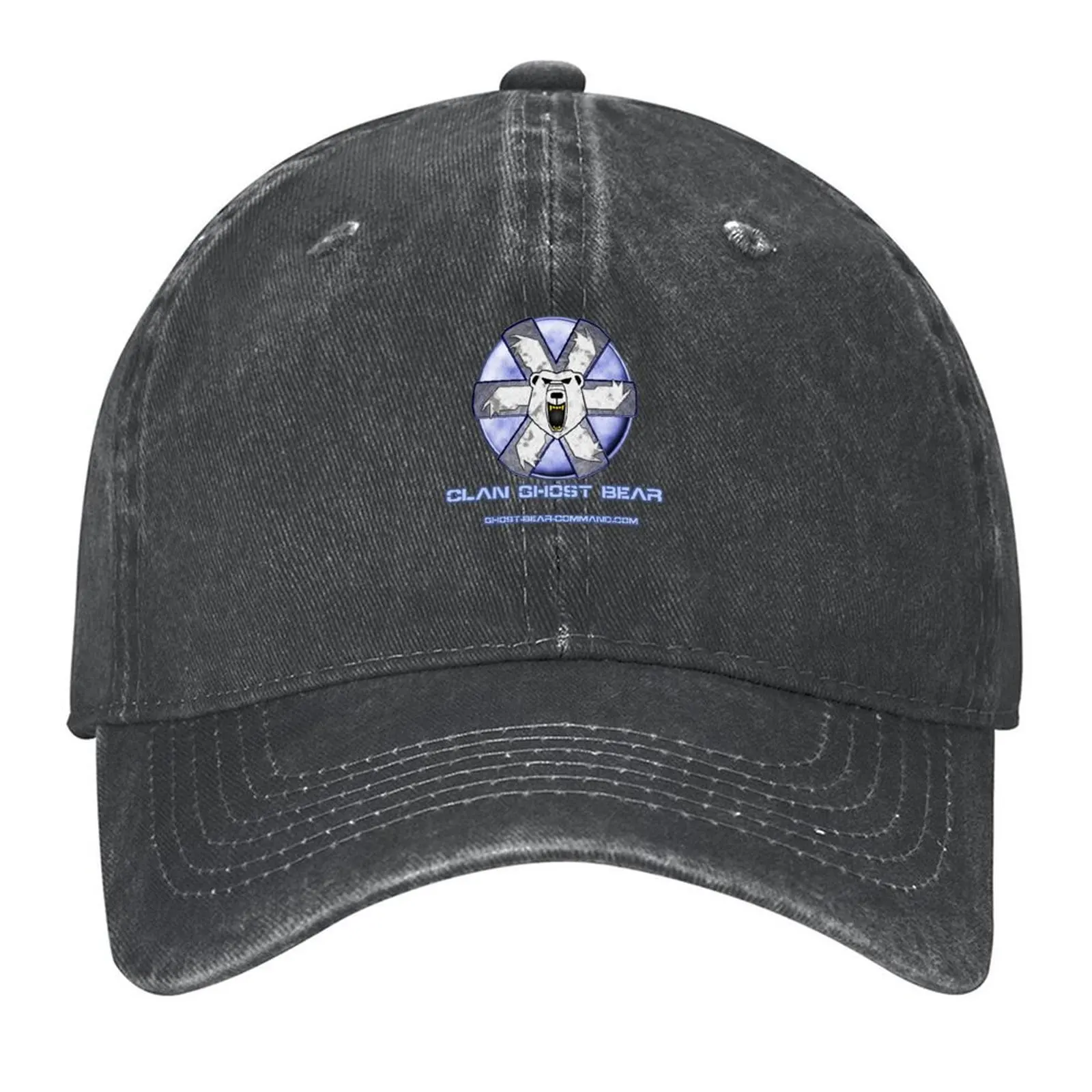 

Ghost Bear Community Logo Baseball Cap Golf Fashion Beach Hip Hop luxury woman cap Men's Caps Women's