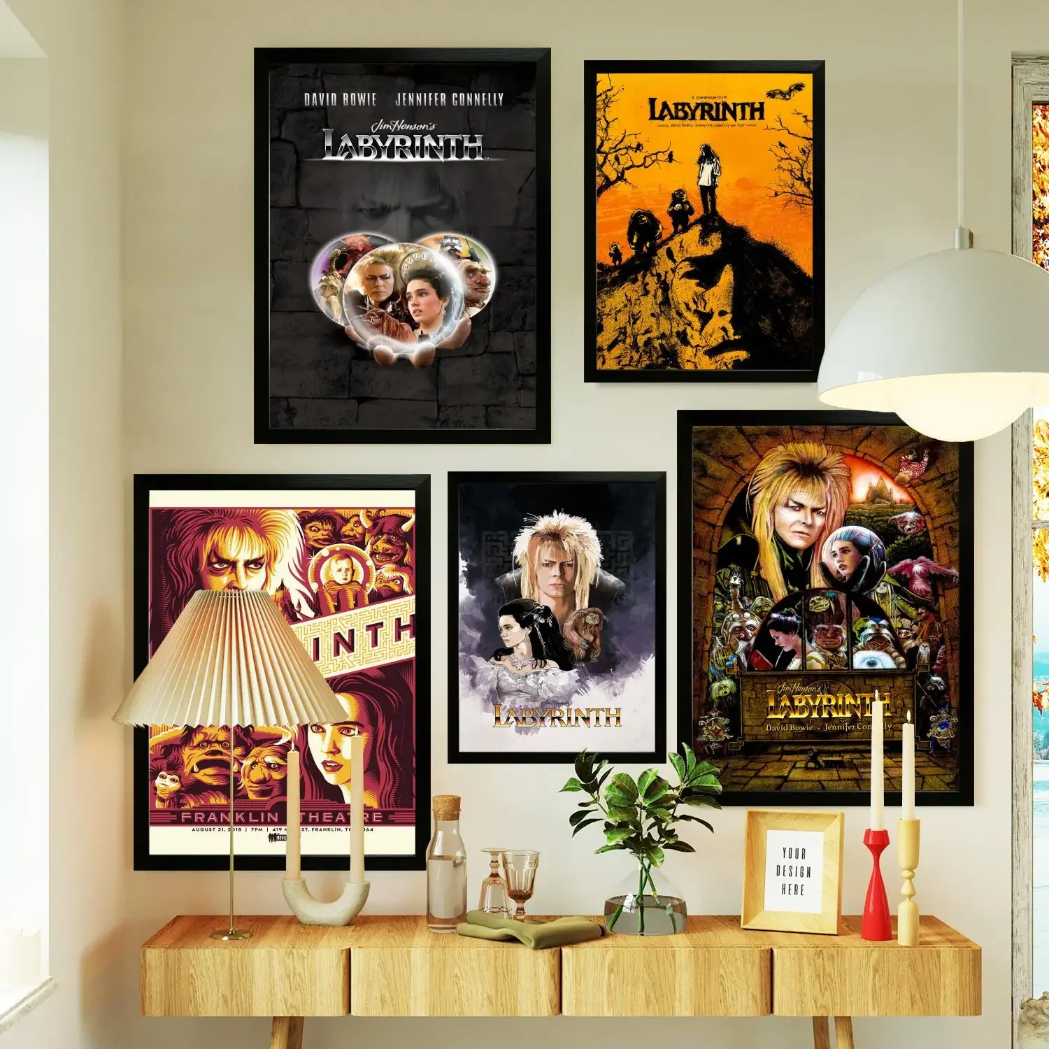 Labyrinth Poster Prints Wall Art Canvas Painting Poster For Modern Family Living Room Home Decor