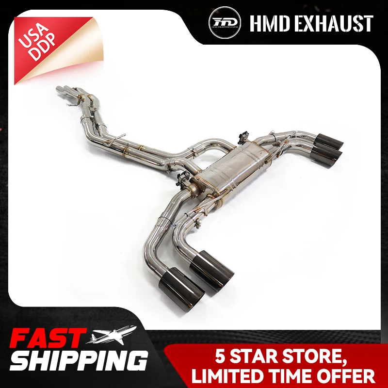 

HMD Exhaust Catback for Audi SQ5 3.0T Support Electronic valve TIG manual welding Tail Pipe Handcrafted