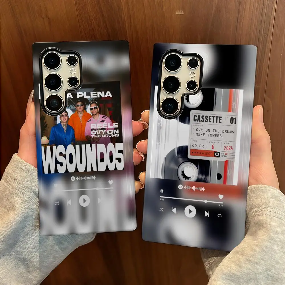 

O-Ovy On The D-Drums Phone Case For Samsung S25 Film Shell Luxury GalaxyS24Ultra 23plus S22 21 A56 36 26 16 Double Layer Cover