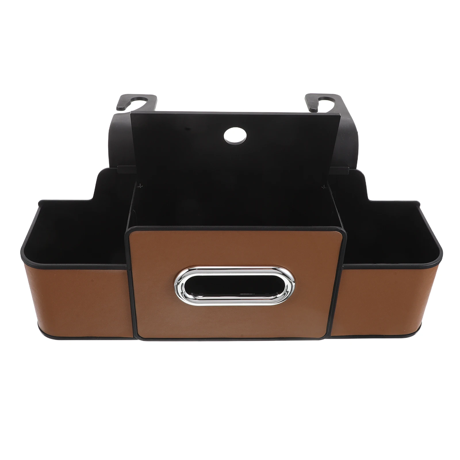 

Storage Box Cup Holder Organizer Tray Backseat Pu Pouch Seat Car Multifunctional Compartment Solution Stylish Durable Easy