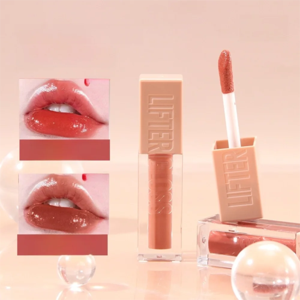 Natural Brightening Liquid Lipstick Long-lasting Moisturizing Waterproof Lip Oil Non-staining Lip Gloss Women's Lip Cosmetics