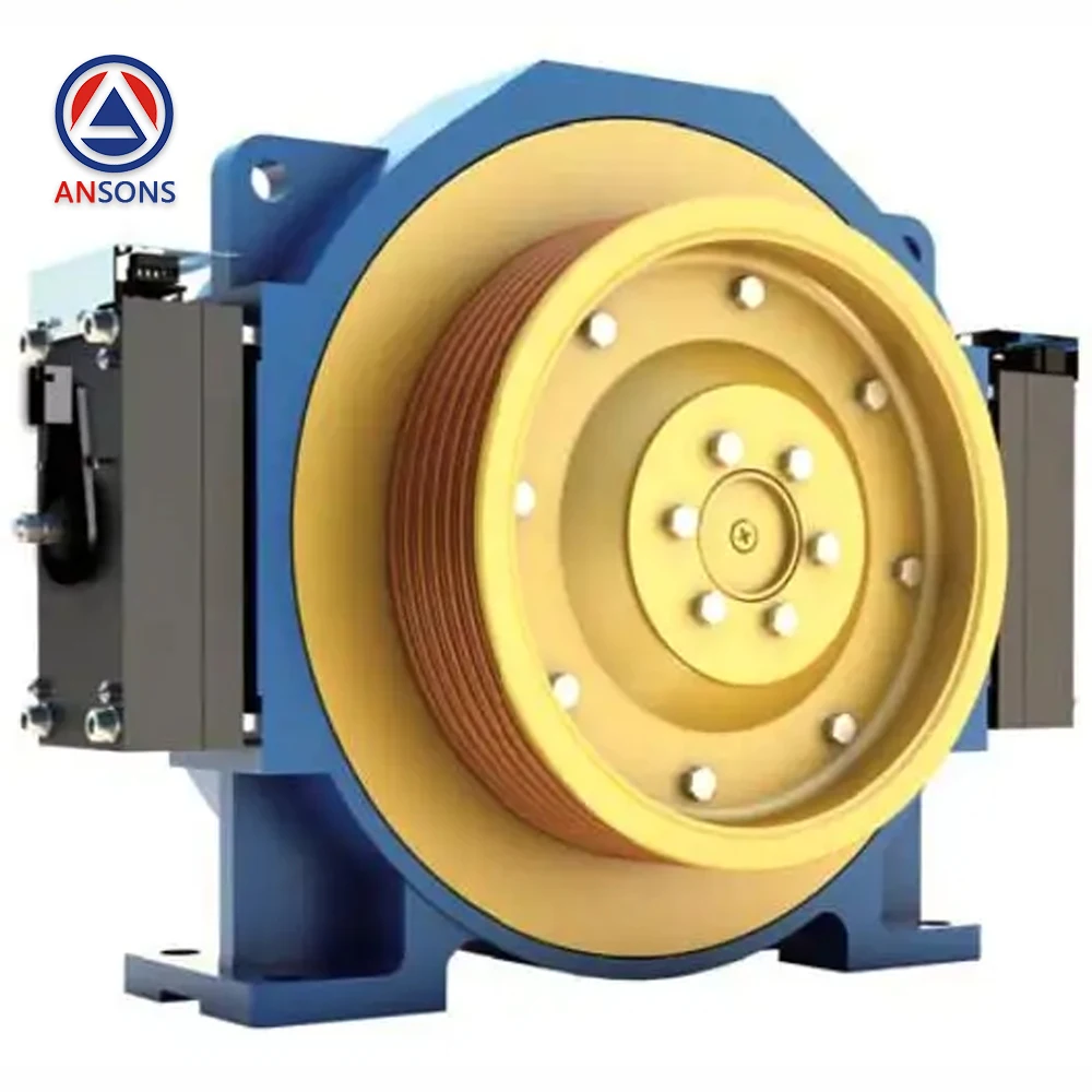 MCK300 MONADRIVE Elevator Traction Machine Permanent Magnet Synchronous Gearless Ansons Elevator Spare Parts