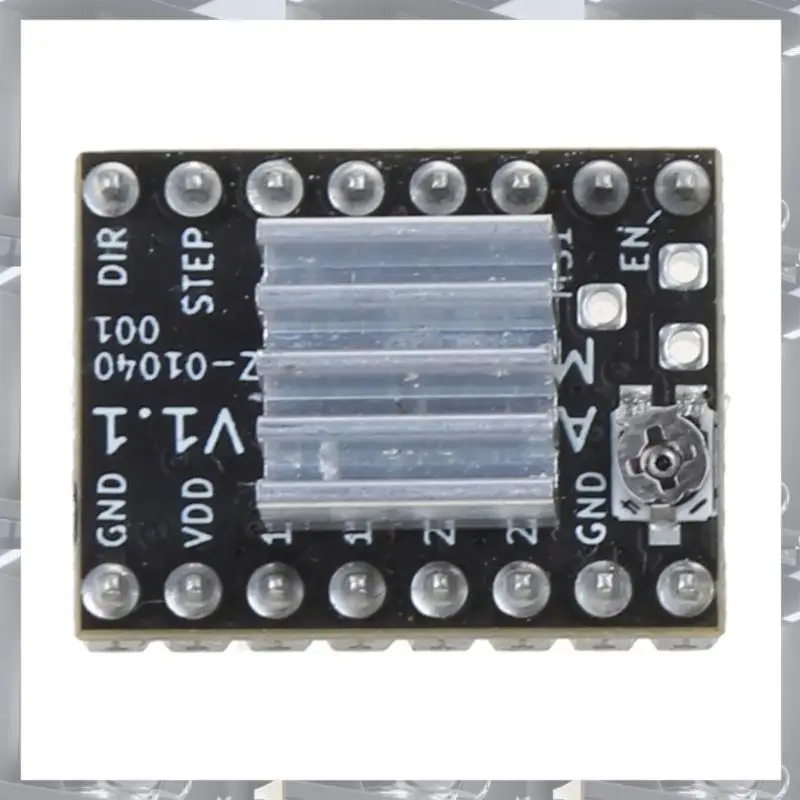 

Лидер продаж-4 шт. шаговый драйвер с радиатором для Genius Pro/SW-X2/Hornet 3D-принтеров, материнская плата, бесшумный экструдер с прямым приводом, 4P