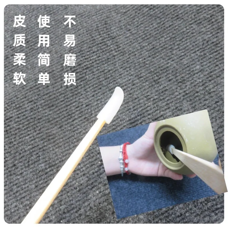 Pottery Purple Clay Teapot Push Wall Scraping Special Tools DIY Ceramic Teapot Body Inner Wall Trimming Smoothing Tool