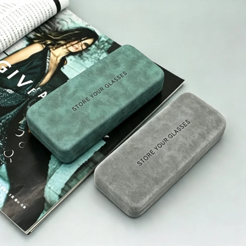 Waterproof Fall Resistant Large-capacity Eyeglass Case INS Premium Fresh Style Storage Box Portable Travel Protective Glasses