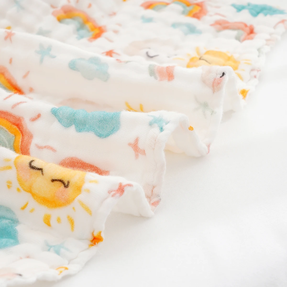 جديد الخريف الشتاء رشاقته الدفء 100% القطن الطفل الشاش قماط بطانية الرضع منشفة استحمام الوليد لحاف حجم 110x110 سنتيمتر #2