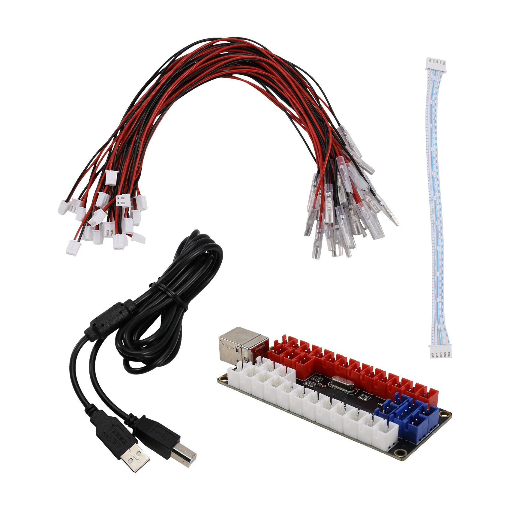 Zero Delay Arcade Controller Joystick Button DIY Kit LED USB Encoder Board Fight Stick Chip Circuit Board-Y47A
