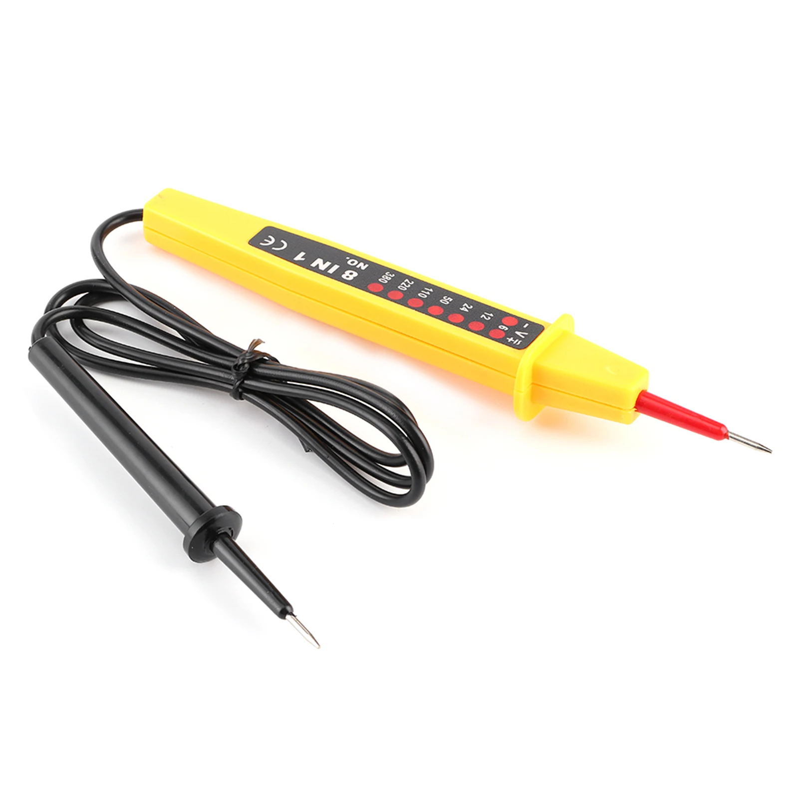 8 in 1 Voltage Tester AC DC 6-380V Multifunctional Car Electrical Instrument Tester Detector with Indicator