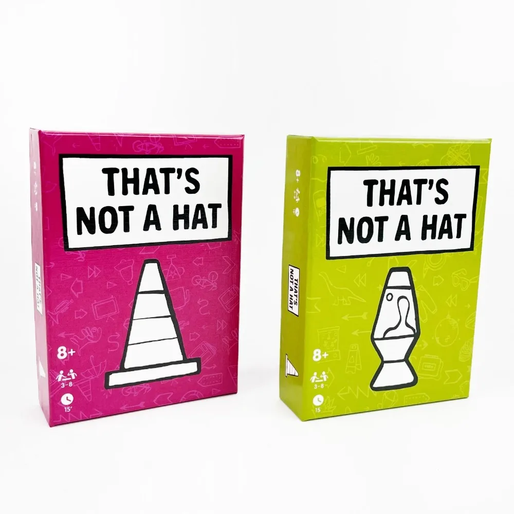 Fun That’s Not A Hat Card Game Memory Management Tabletop Game 3-8 Players Unique Family Party Interactive Happy Gathering Toy view 3