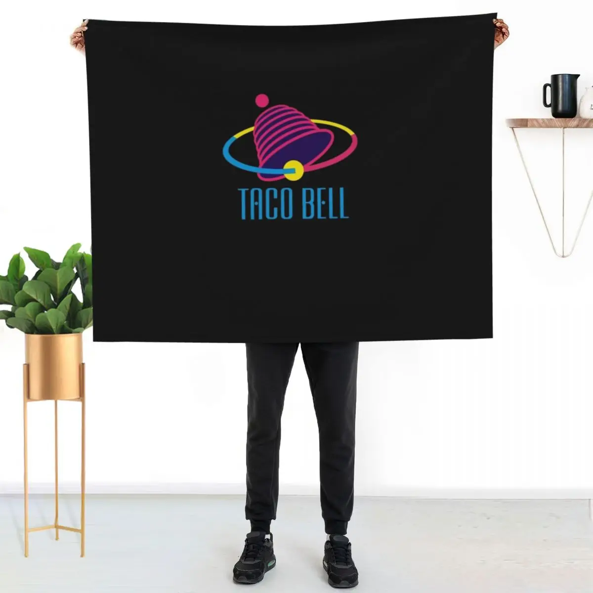 Taco Bell Classic T-Shirt Throw Blanket for sofa Luxury Throw Flannel Fabric Custom Sofa Hairys Blankets