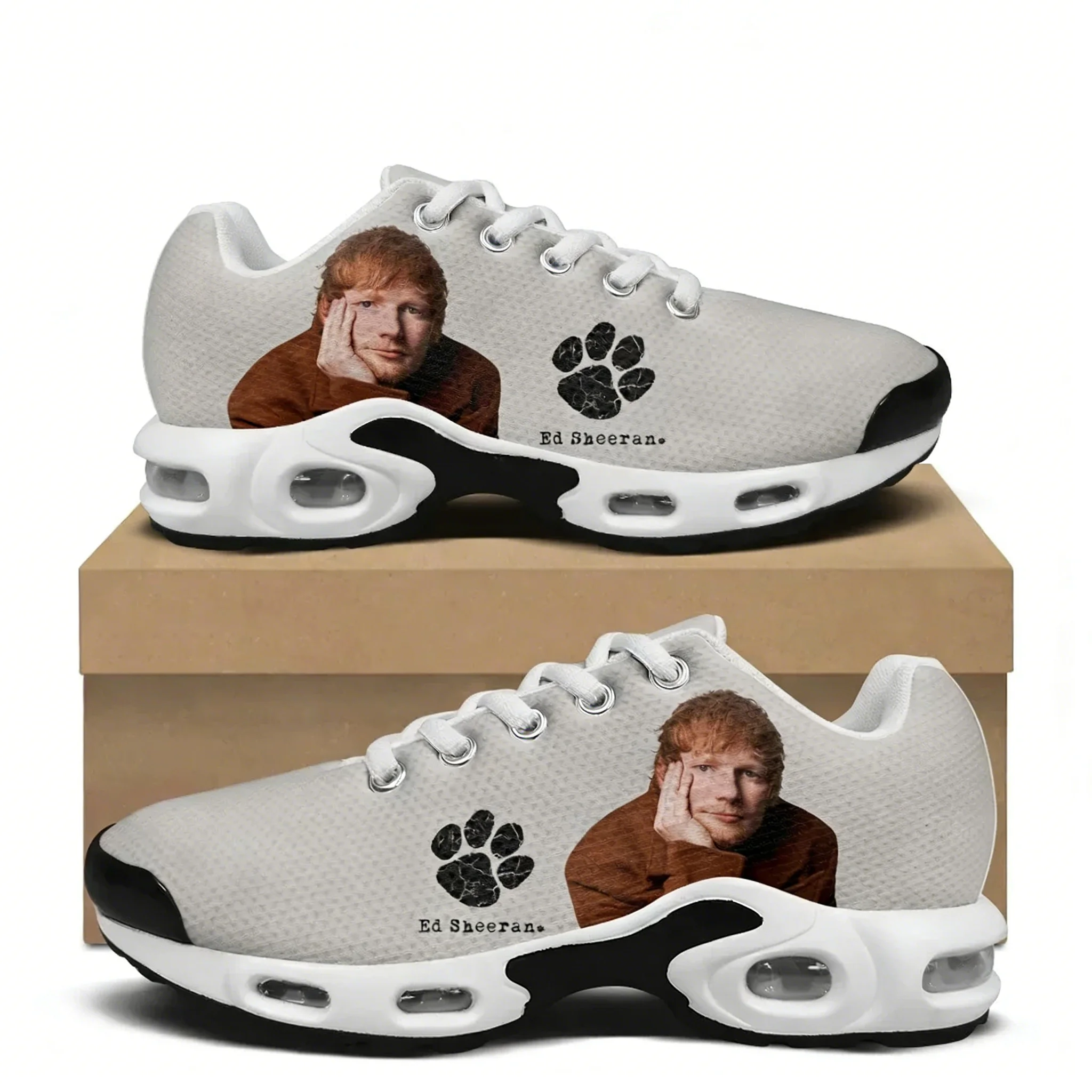 

Ed Sheeran Air Cushion Sneakers Mens Womens Teenager Lightweight Sports Shoes High Quality Custom Couples Leisure Mesh Sneaker