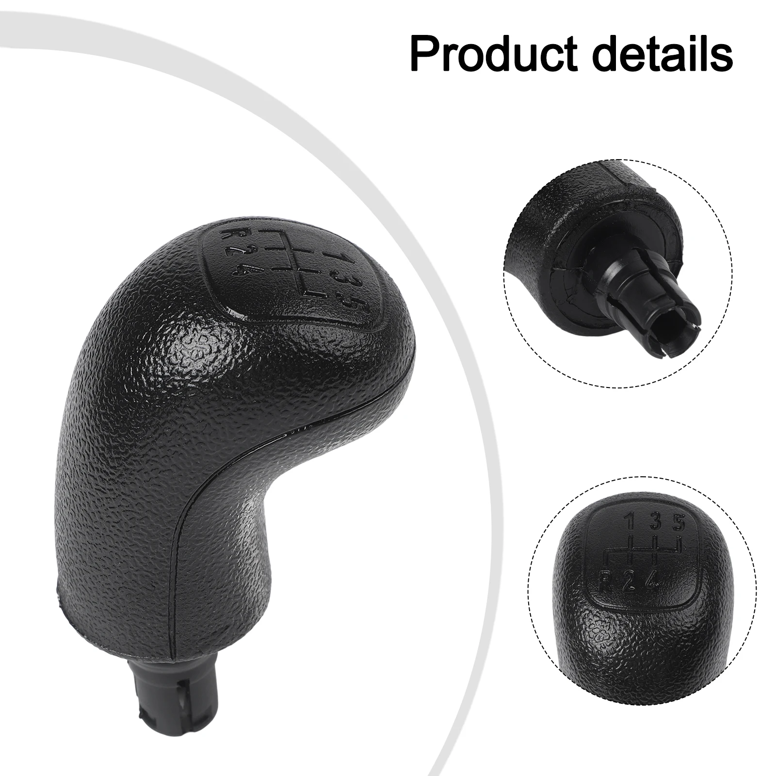 

Car Interior Upgrade 5 Speed Lever Direct Replacement Lever Knob Part Part Number 0002670010 Single Piece Set For MERCEDES