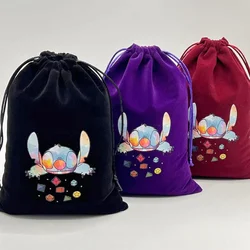 1PCS Printed Dices Bag Tarot Card Storage Bag Tarot Card Holder Pouch Velvet-Drawstring Gift Bag Small Business Packaging