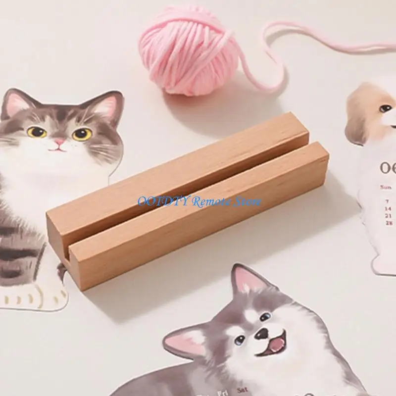 

Monthly Calendar Desk Accessory Includes Note Space For Animal Theme Home Office Decoration