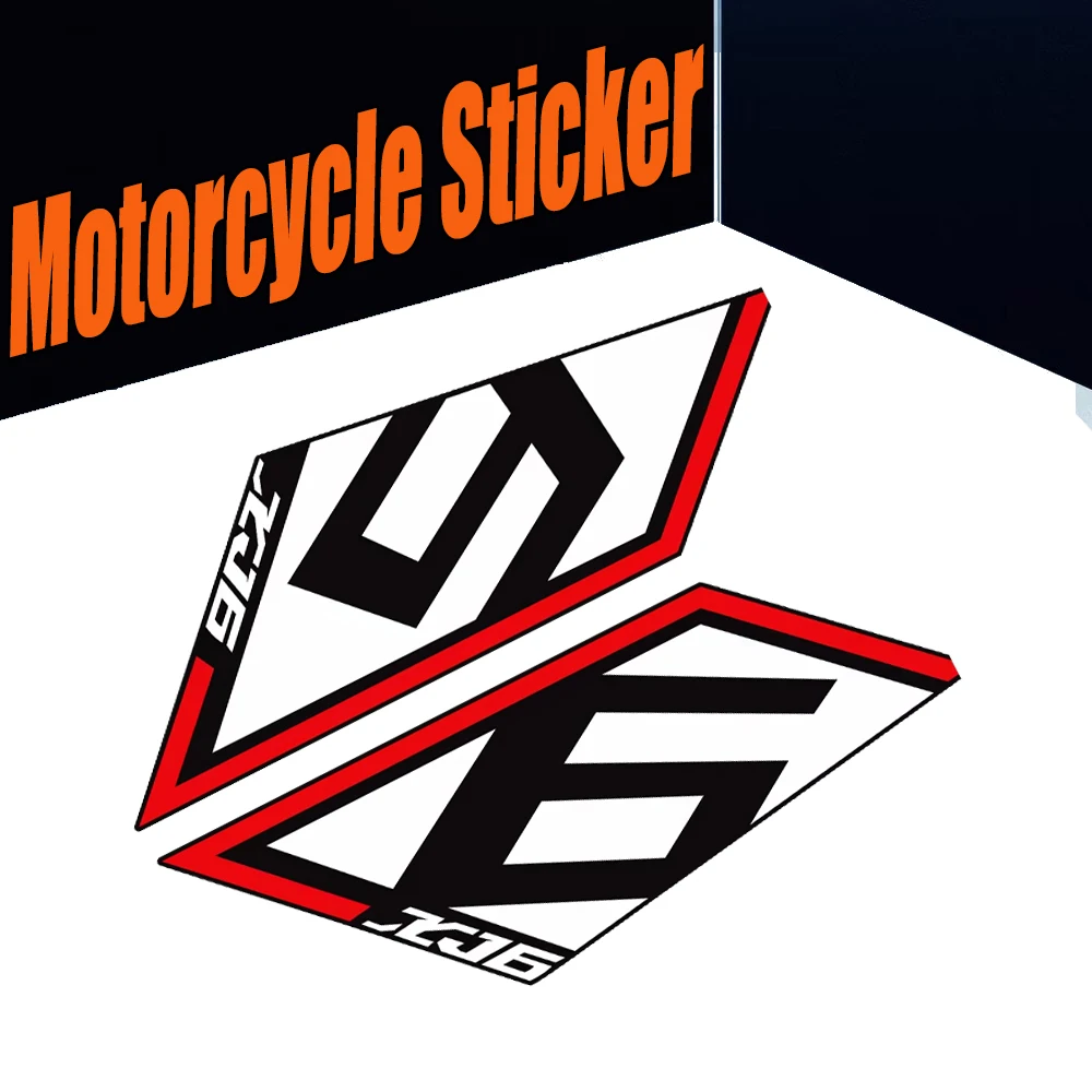 For Yamaha XJ6 N SP 2013-2019 Motorcycle Emblem Fairing Sticker