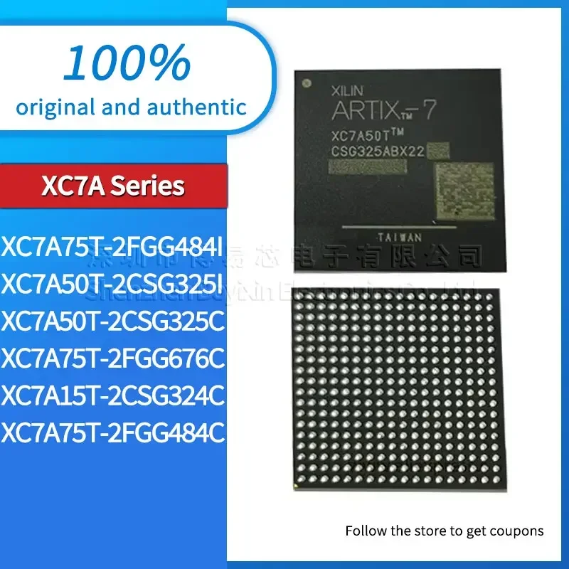 

XC7A50T-2CSG325I XC7A50T-2CSG325C XC7A75T-2FGG676C XC7A15T-2CSG324C XC7A75T-2FGG484C XC7A75T-2FGG484I Black casing