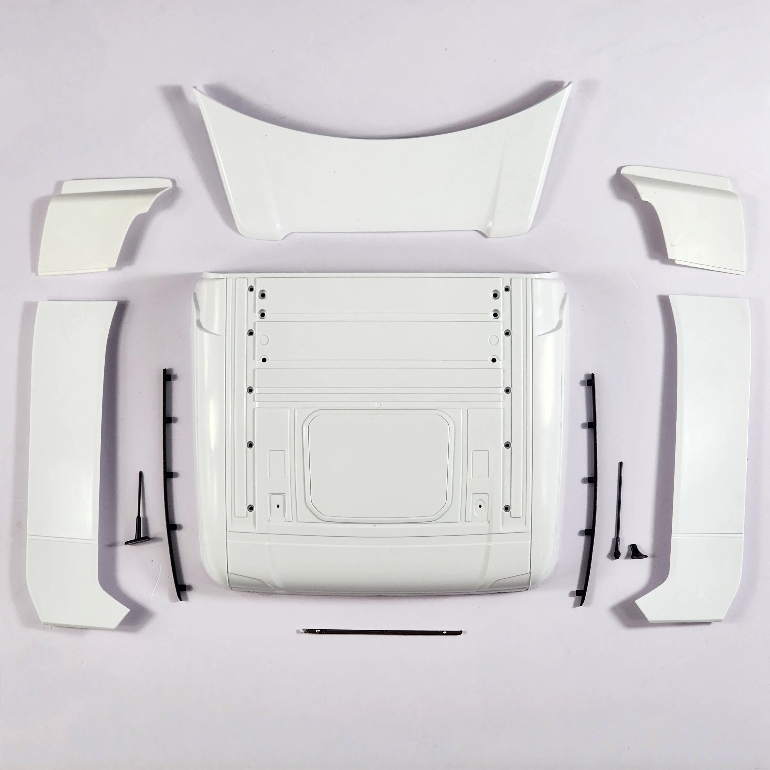Plastic Simulation Middle Top Upgrade Accessories for Tamiya 1/14 RC Truck for SCANIA 770S 6x4 56368 56371 56379 Car