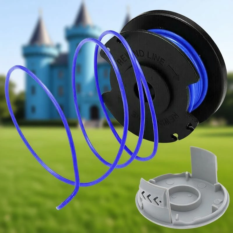 For Ryobi One+ Trimmer Spool Cap AC14RL3A Single Line Trimming Head Durability Trimmer Line String Trimmer Spool/Cap Models