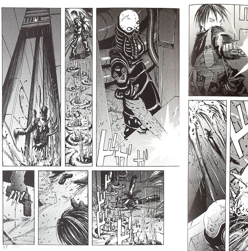 Manga BLAME! 1-6 End, Two Bottles Mian, Hong Kong Edition Comic Book Traditional Chinese