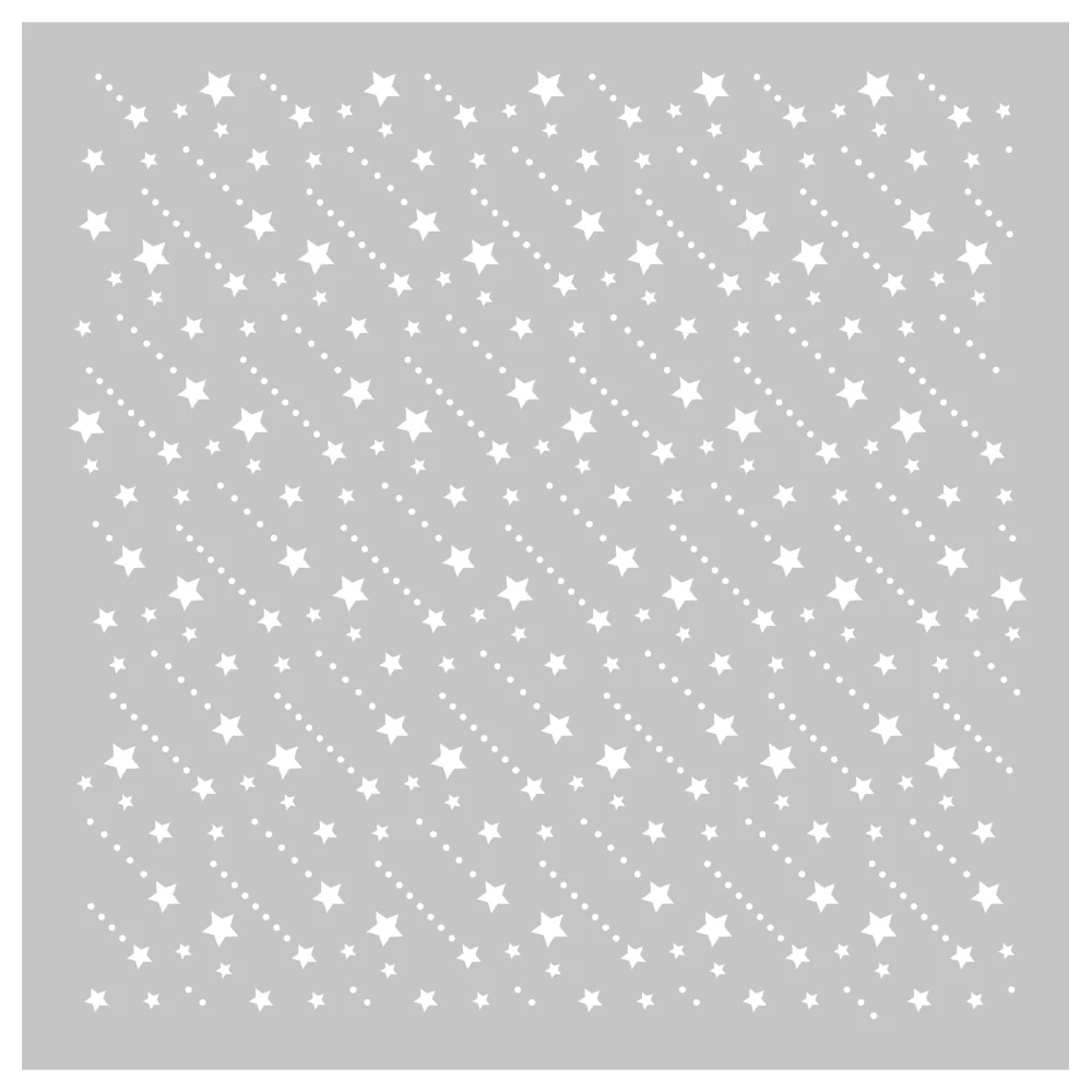 MangoCraft 1PC Little Meteor Plastic Stencils For Decor DIY Scrapbooking Supplies Stencil For Cards Albums Universal Background