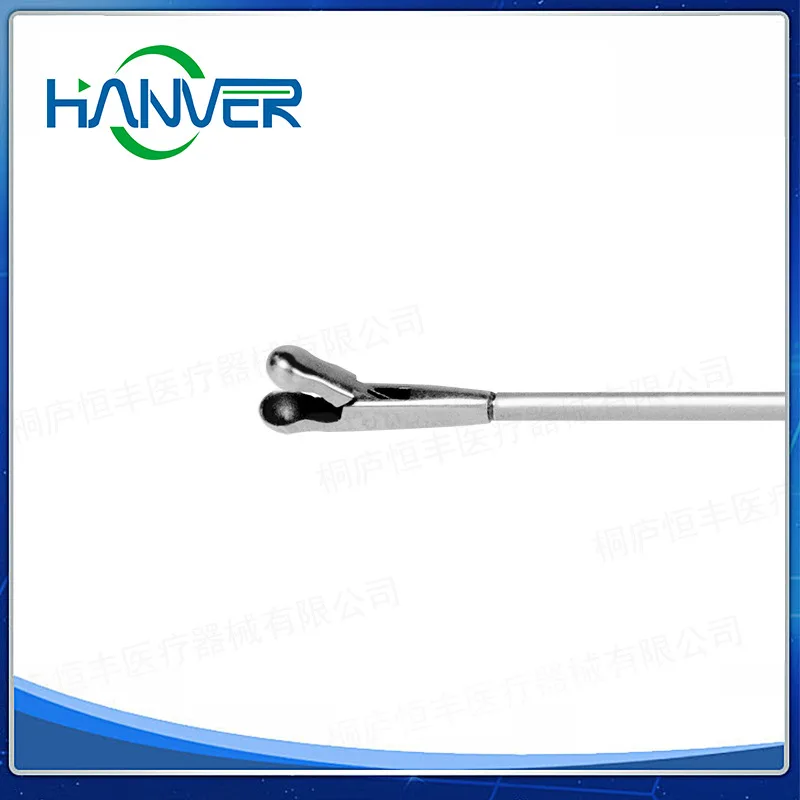 Manufacturer Wholesale, Otolaryngology Surgical Instruments, Micro-laryngeal Forceps, Straight Bowl Medical Grade Precision Dome