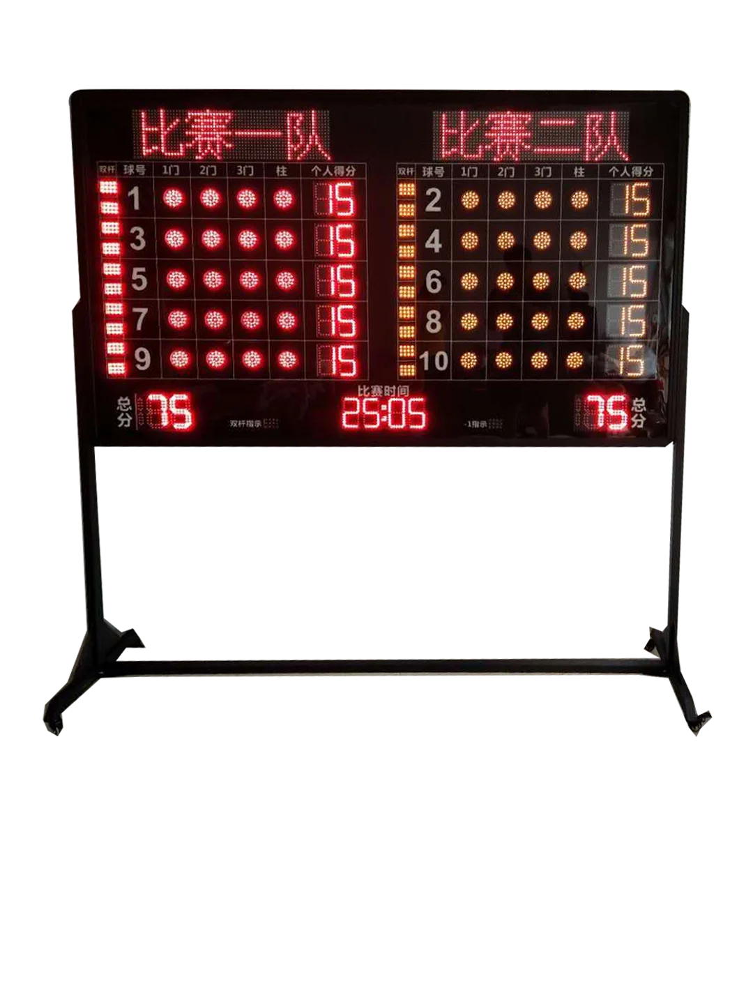 Tennis Electronic Scoreboard Doorball Timing Scoreboard Slok Scoreboard Portable Billiard