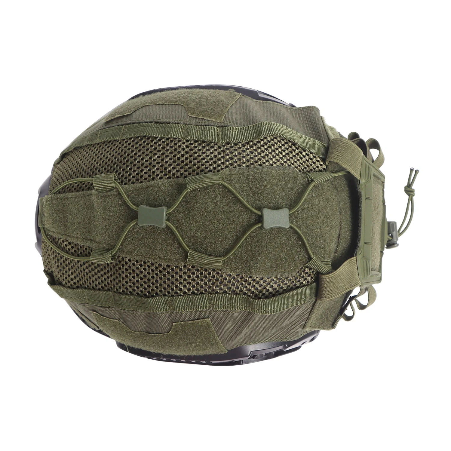 Tactical helmet camouflage helmet fabric MC camouflage helmet cover FAST multifunctional counterweight pack battery box