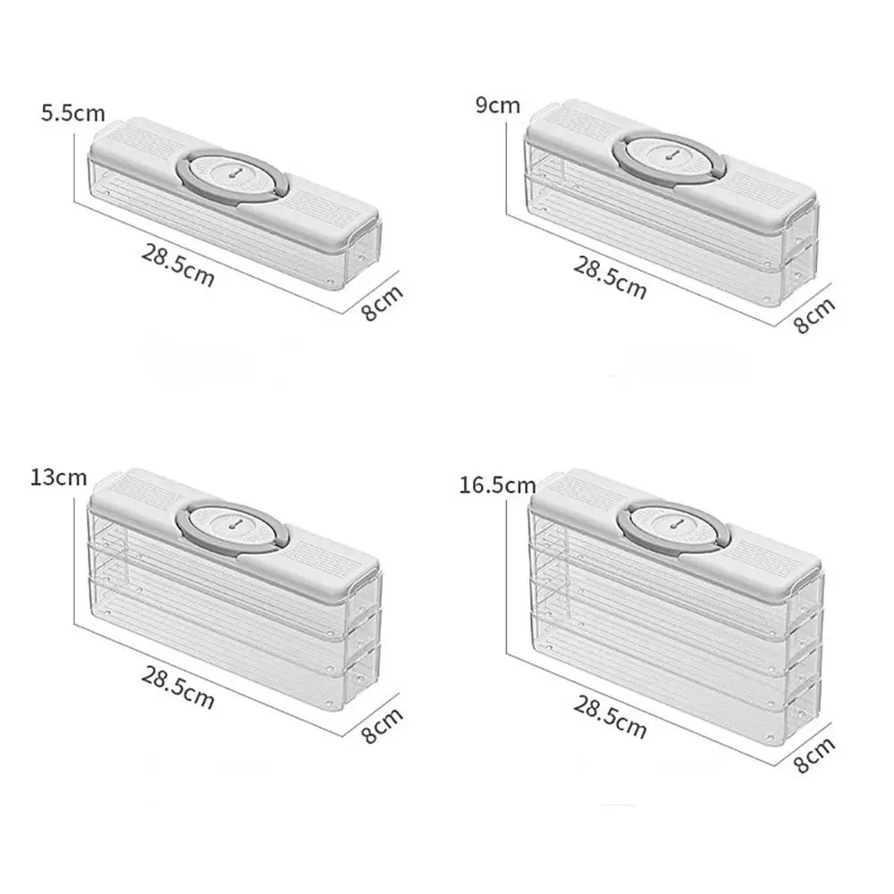 1 шт., органайзер для хранения пельменей, 1/2/3/4 слоев