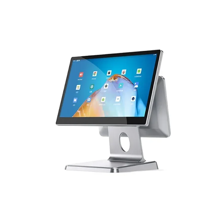 

In stock Restaurant Pos System 15.6 Inch 8+128GB Cash Register Android 14 Touch Single Screen All in One Billing Pos Terminal