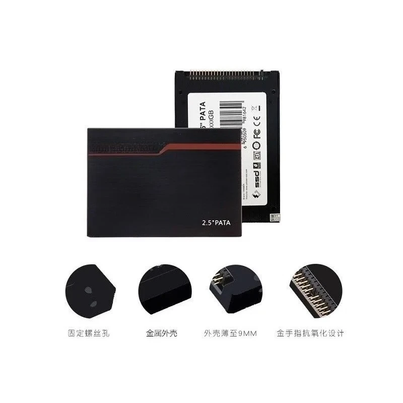 For KINGSPEC  2.5inch IDE Parallel Port 128G Industrial Computer 44-Pin PATA 256G Solid State Drive SSD