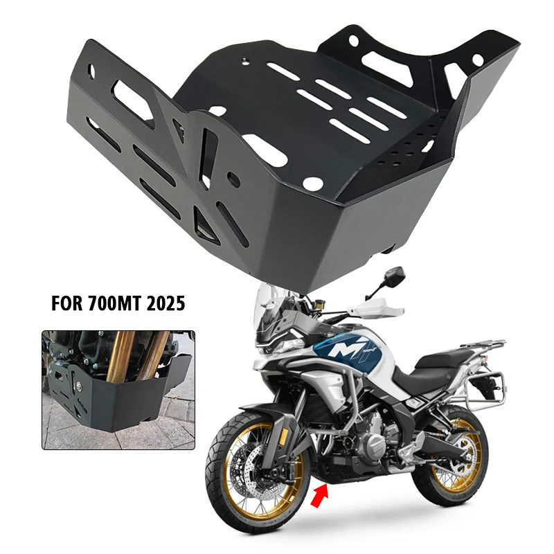 700MT Motor-Chassis-Schutzabdeckung Unterbodenschutzplatte Scrambler FÜR CFMOTO 700 MT MT700 CF700MT 2025 Motorrad