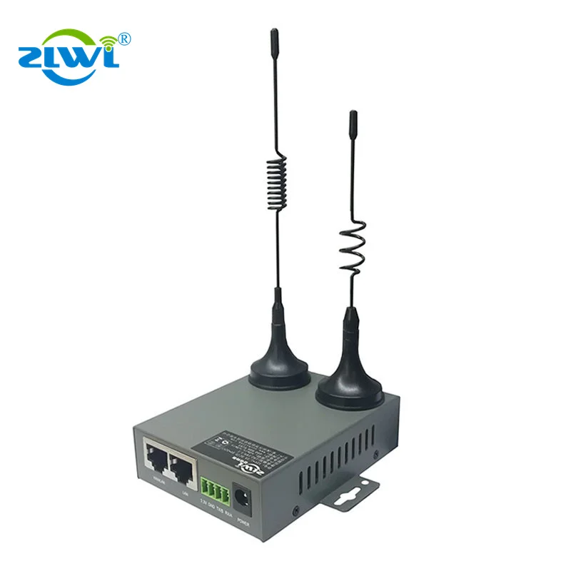 ZLWL Factory ZR2000 Smart Industrial Wifi Wireless 4G  Router with Ethernet RJ45 Serial RS232/485  SIM Card