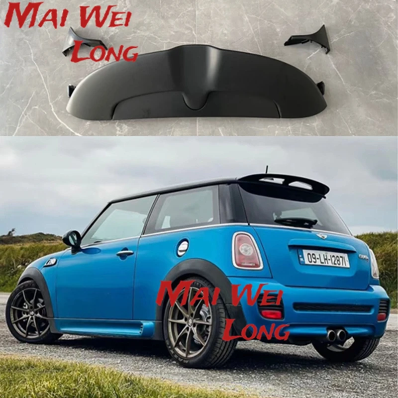 JCW style High Quality Auto Body Part For Mini F55 F56 Automobile Exterior Back Rear Wing Boot Lip Tail Gate Spoiler Empennage