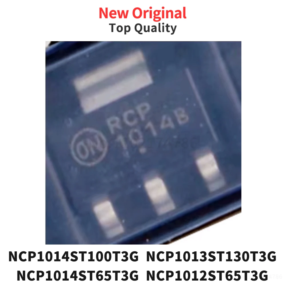 (5 Pcs) NCP1014ST100T3G NCP1013ST130T3G NCP1014ST65T3G NCP1012ST65T3G SOT223 New Original