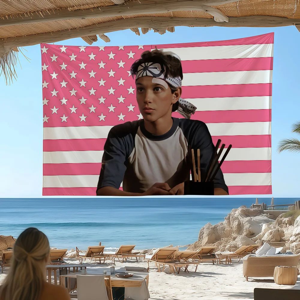 Actor R-Ralph Macchio-S USA flag For Garden Party Living Room Home Wall Decor Banner Bedroom Outdoor Tapestry